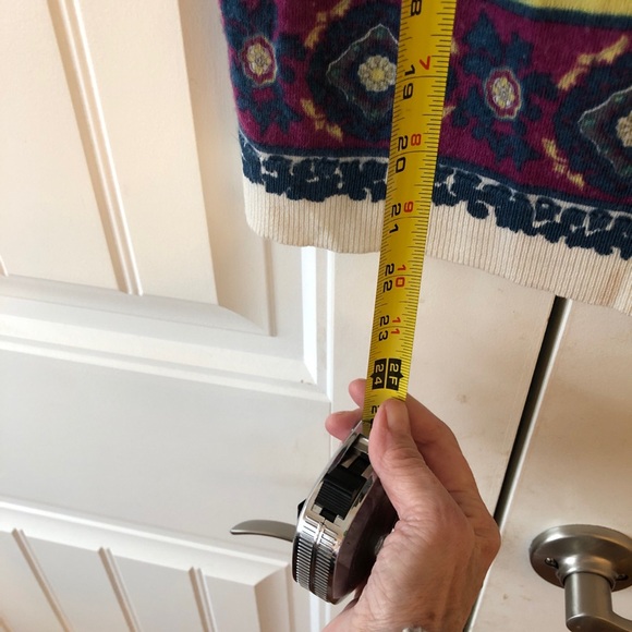 Talbots Multicolor Patterned Sweater - Picture 12 of 14